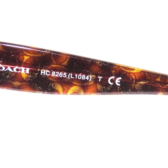 Coach 8265 (L-1084) 500211 55 Black Sunglasses - Picture 6 of 6